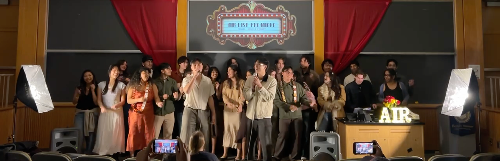 Artists in Resonance singing together