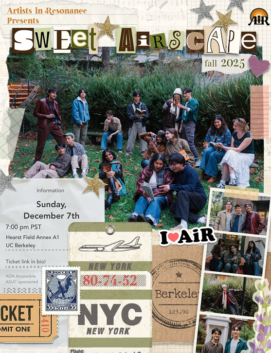 Sweet AiRscape show flyer